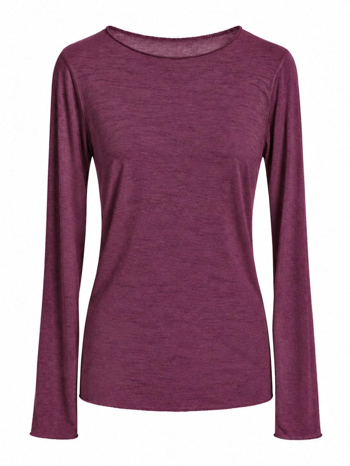 Top Alex Cachemire Burgundy