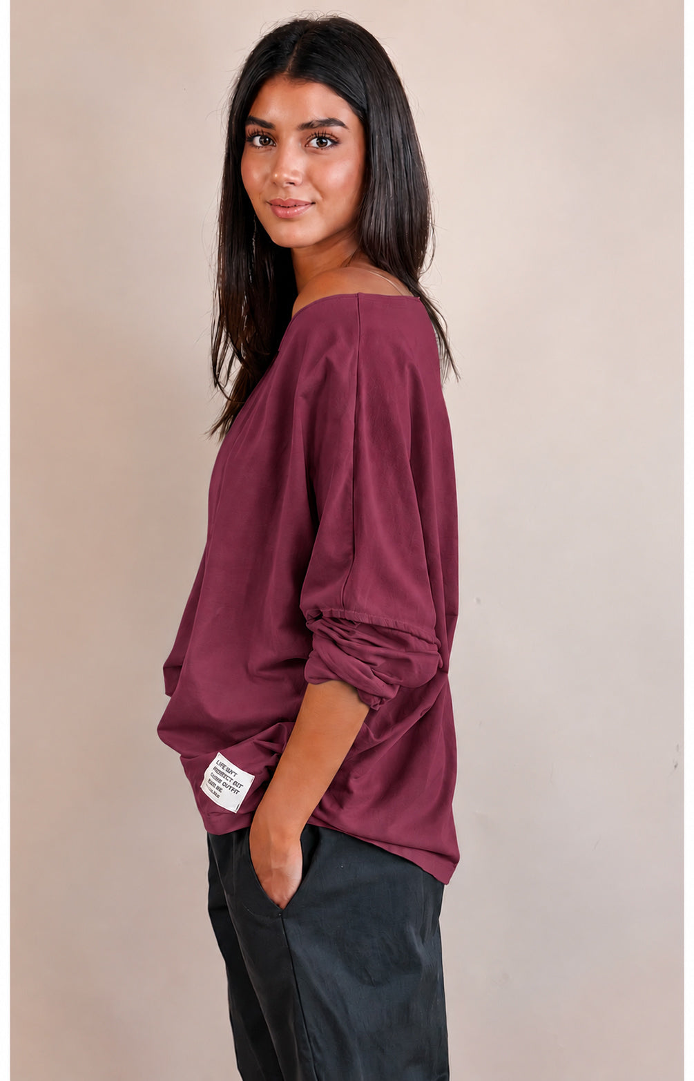Sweat Warren Burgundy