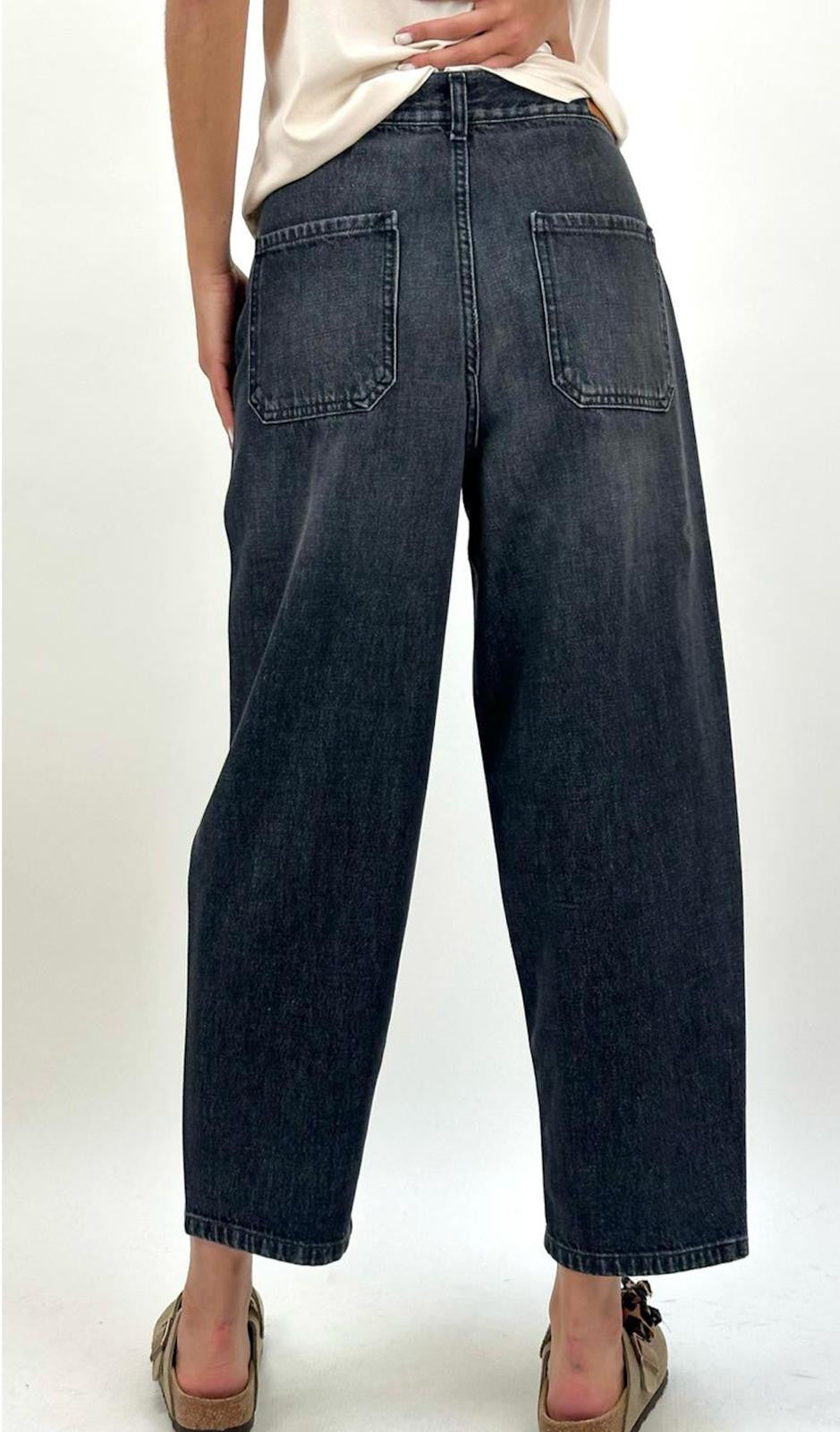 Jeans Oscar gris Délavé