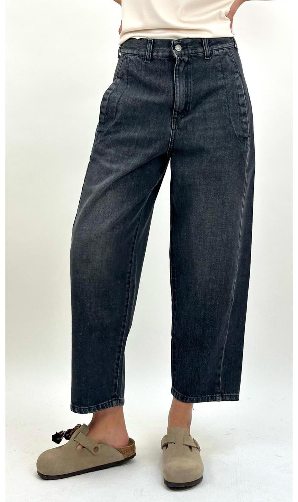 Jeans Oscar gris Délavé