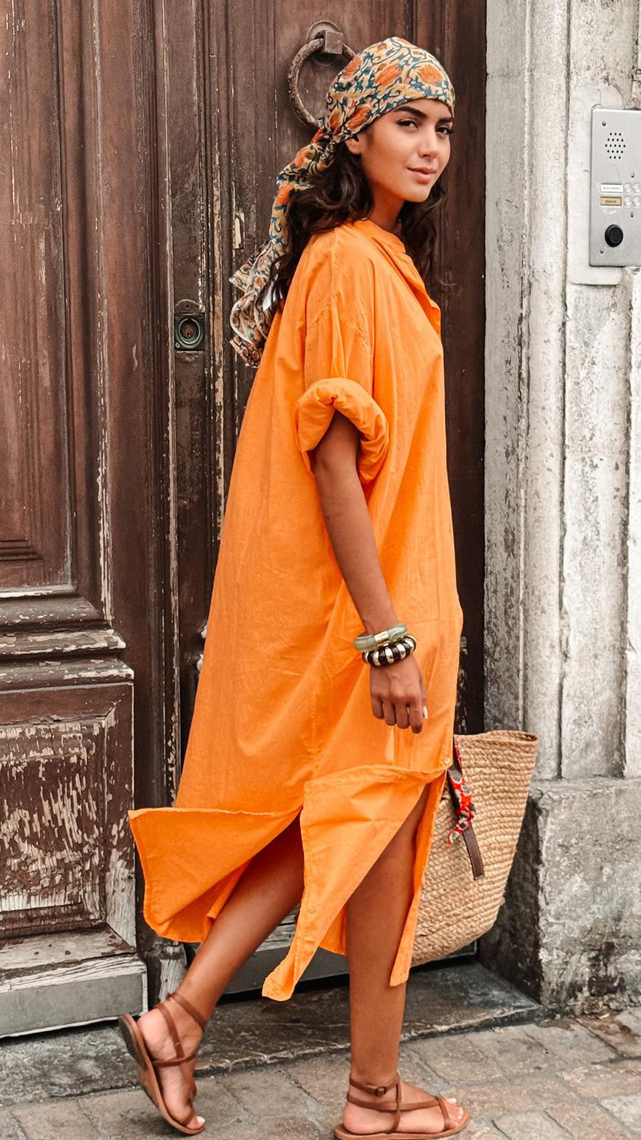 Robe Chemise Mirabella Orange
