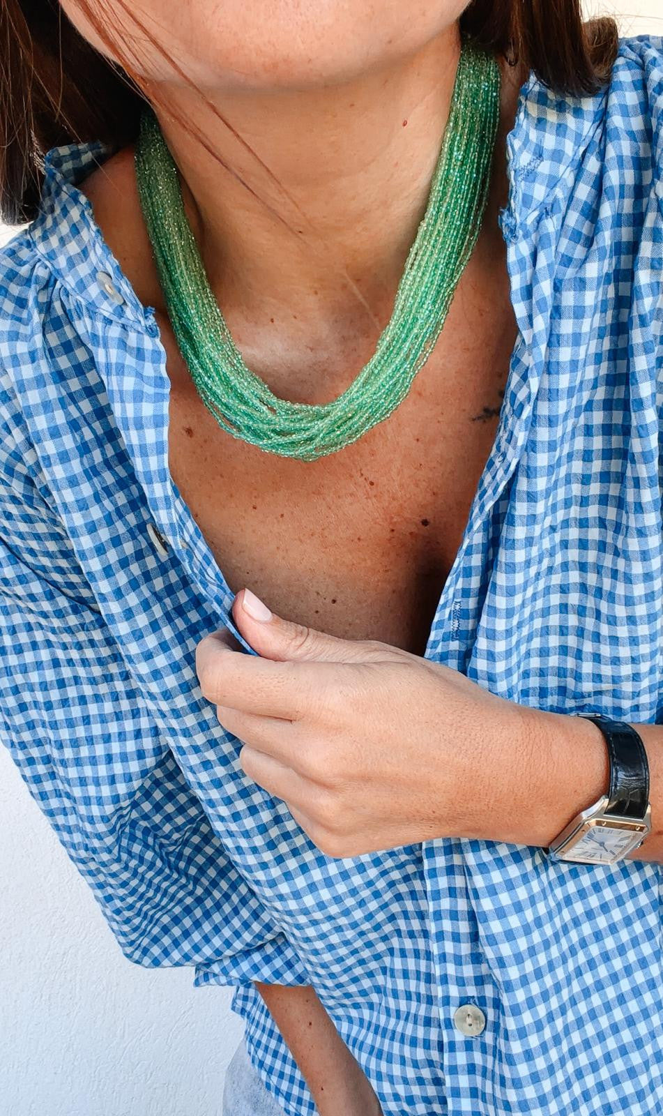 Collier Rhéa Vert