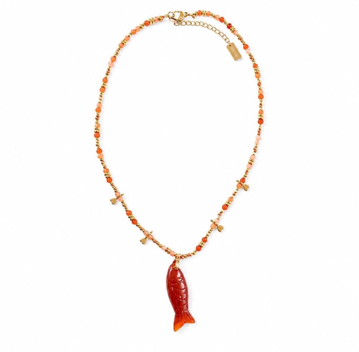Collier Arowa Orange