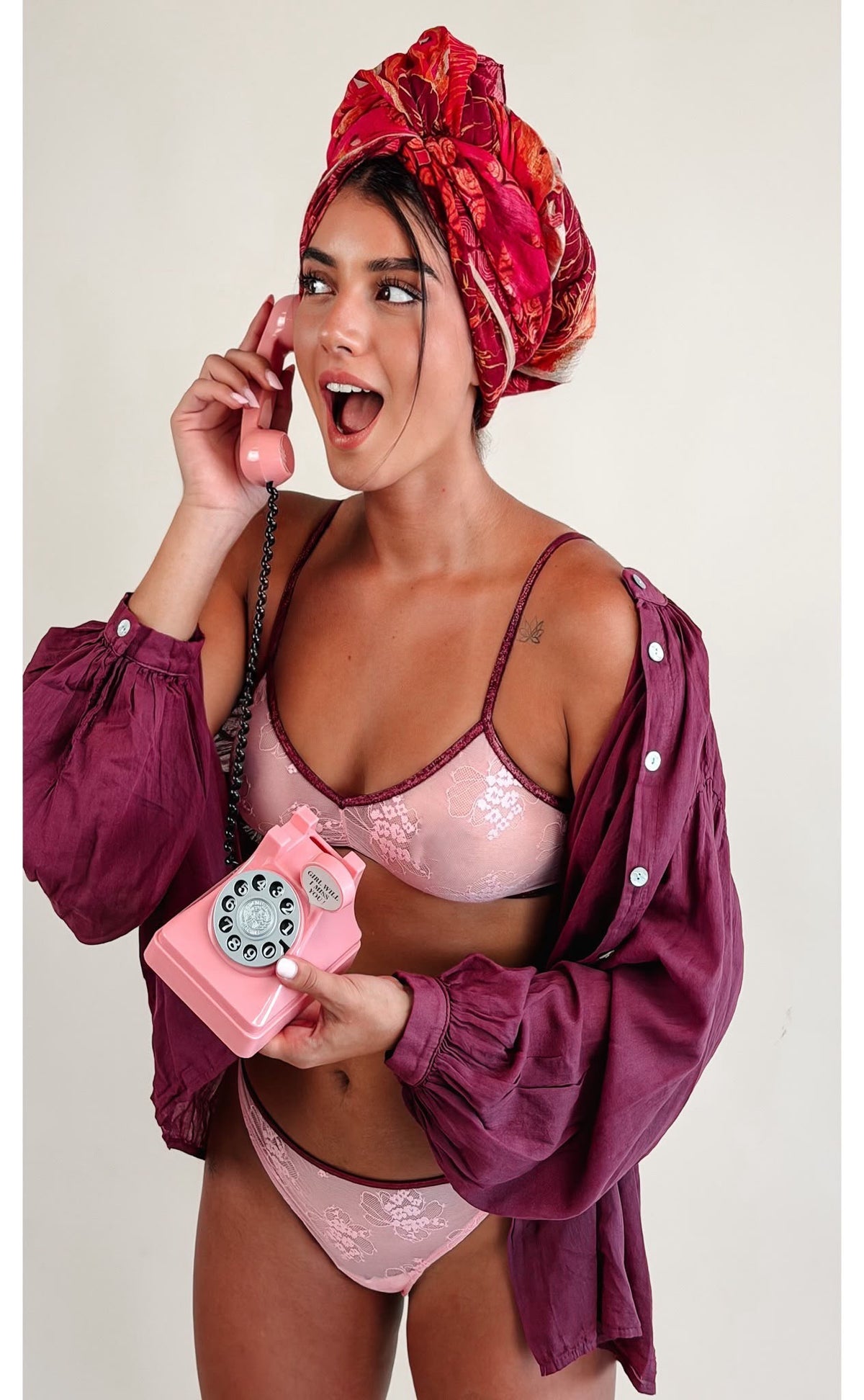 Brassière Georgia Bubble Gum Lace