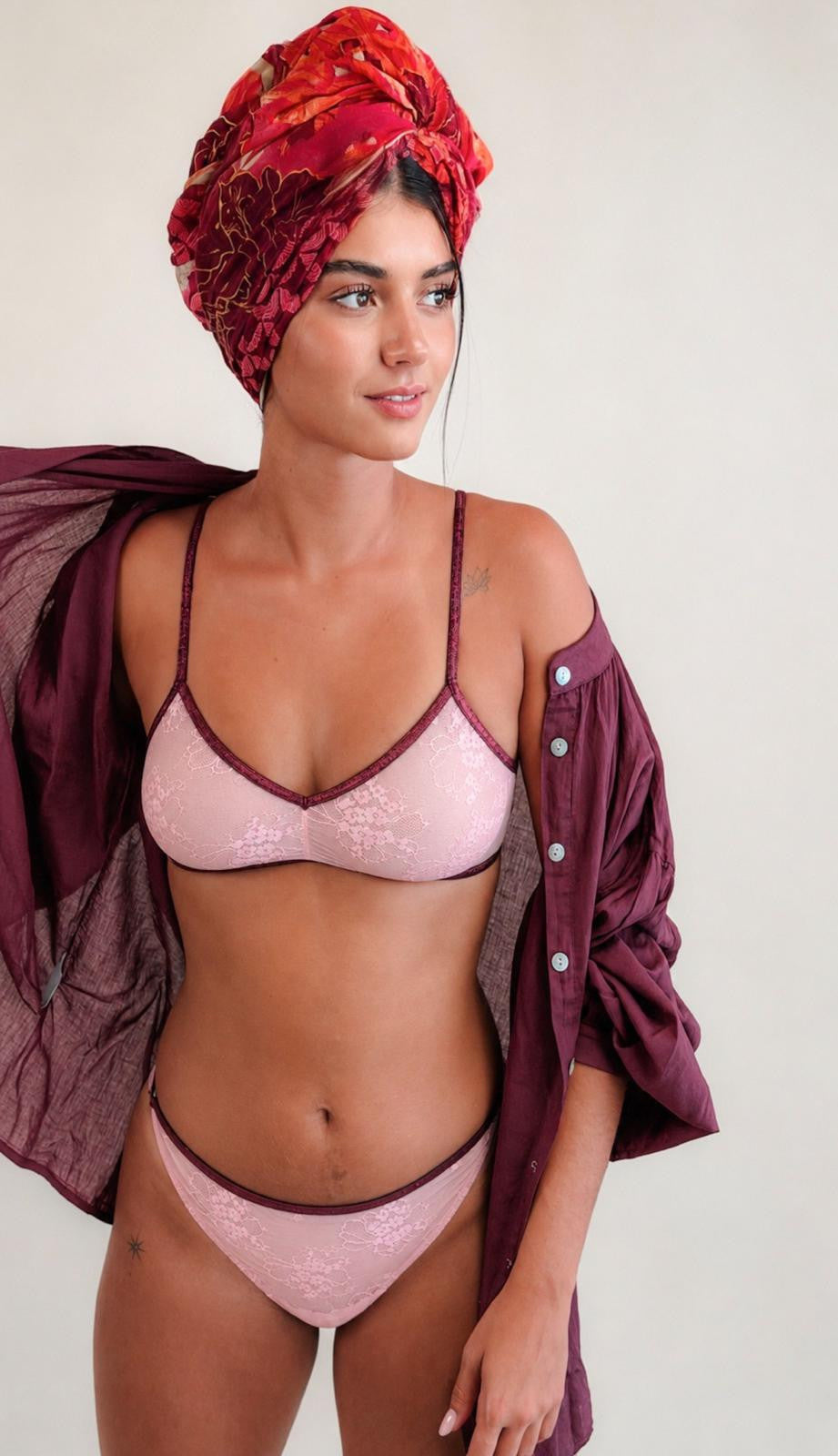 Brassière Georgia Bubble Gum Lace