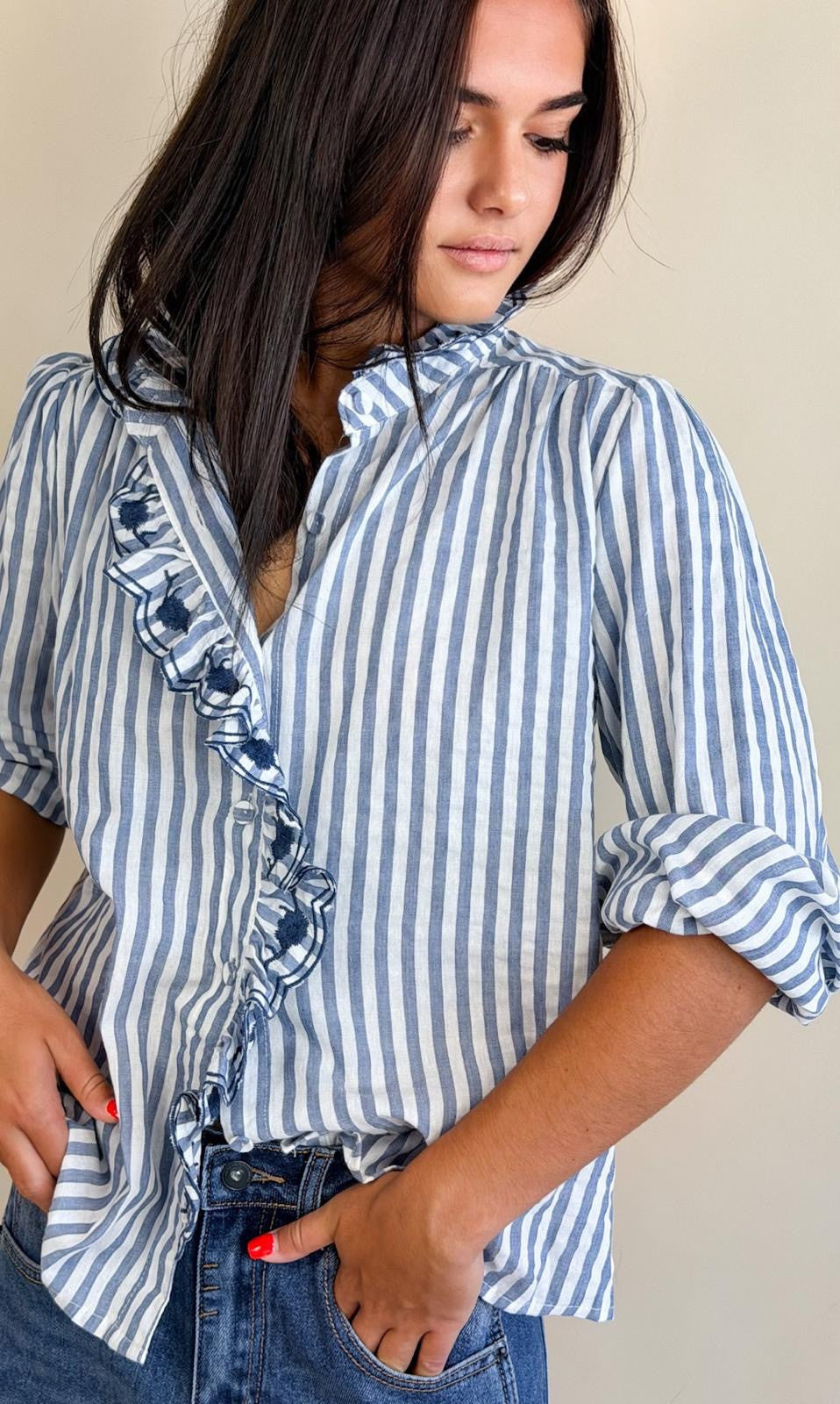 Chemise Alma Bleu