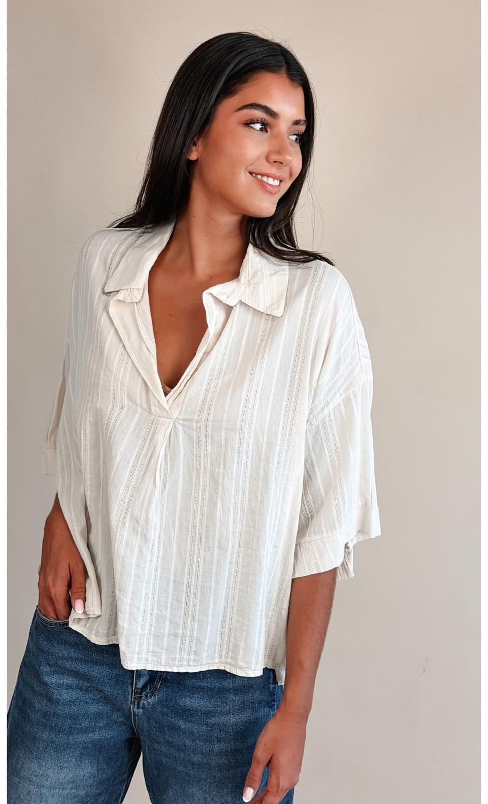 Blouse Erine Ecru