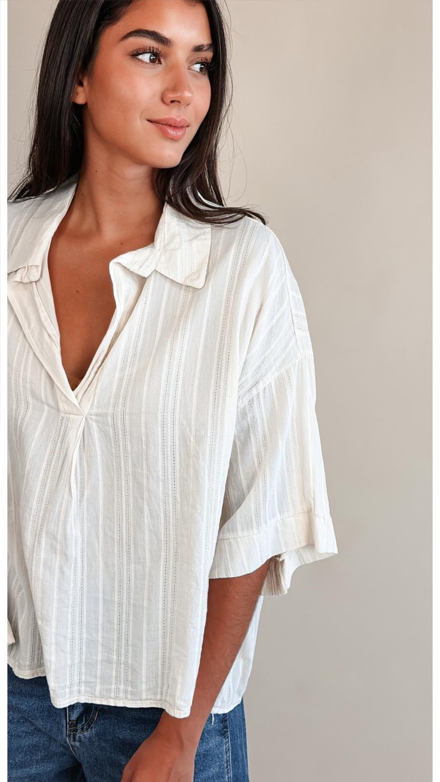 Blouse Erine Ecru
