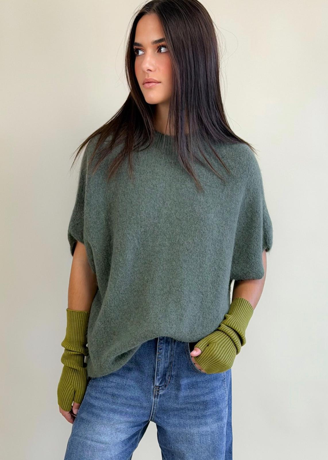 Pull Bruce Laine Alpaga Kaki