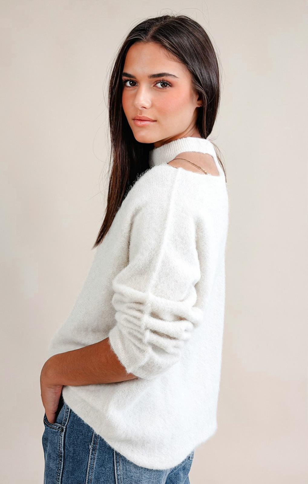 Pull Jacob Laine Ecru
