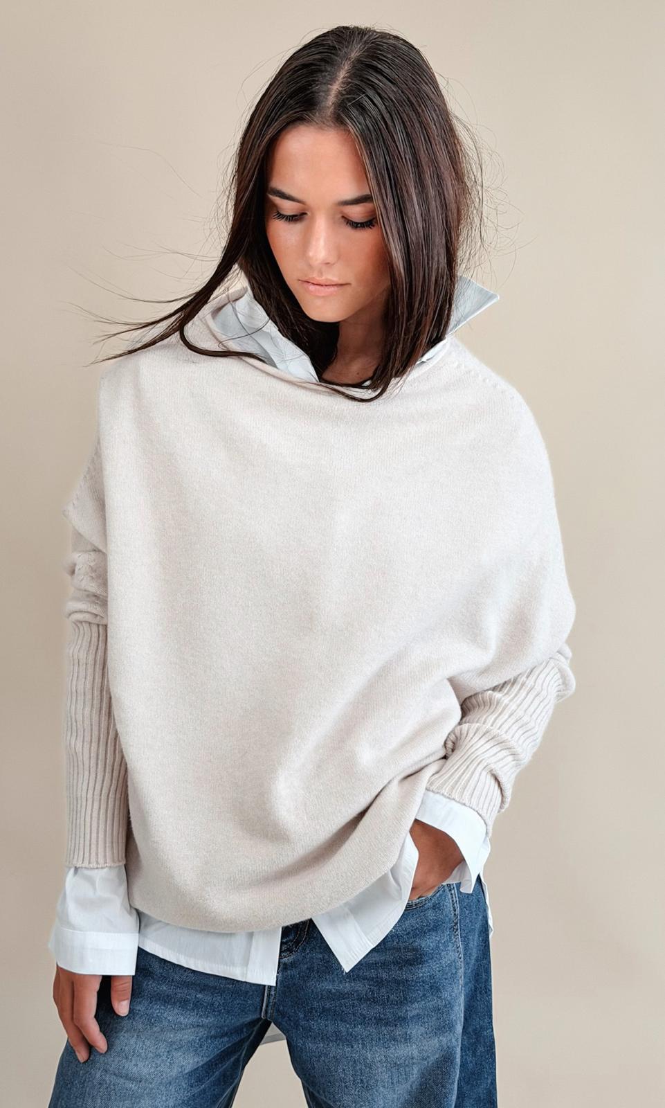 Pull Thibault Beige