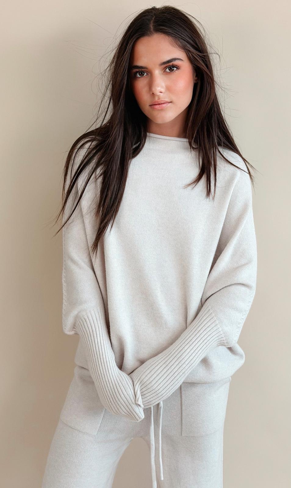 Pull Thibault Beige