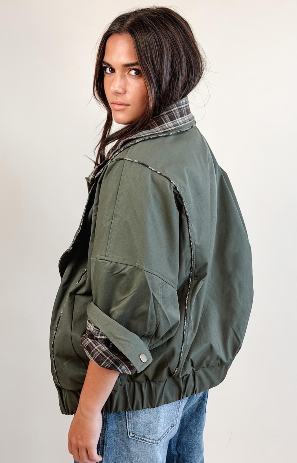 Blouson Asting Kaki