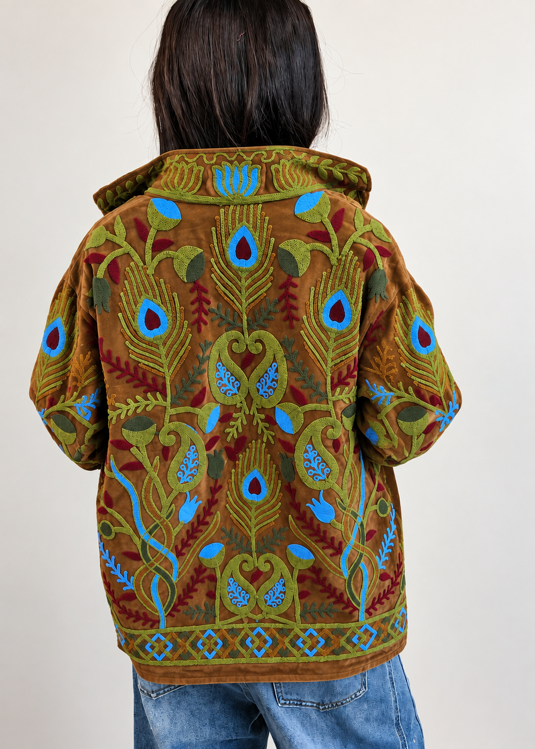 Veste Suzani Camel