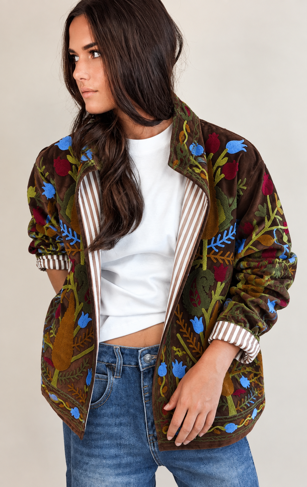 Veste Suzani Choco