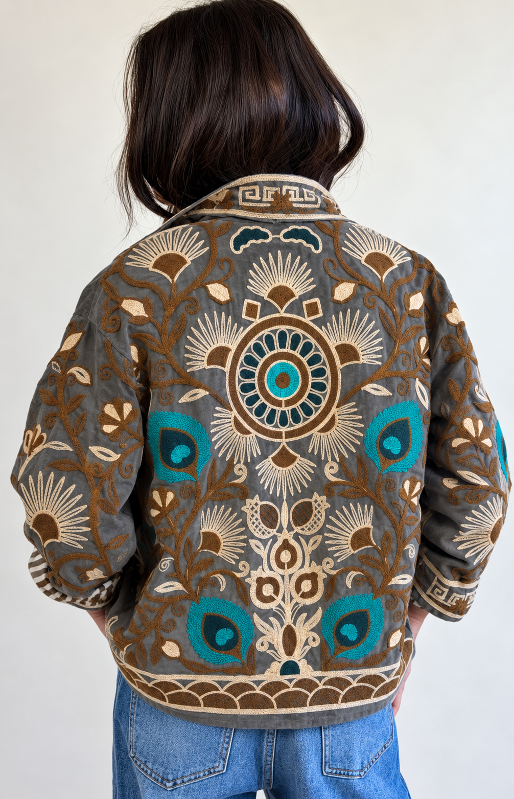 Veste Suzani Taupe / Beige