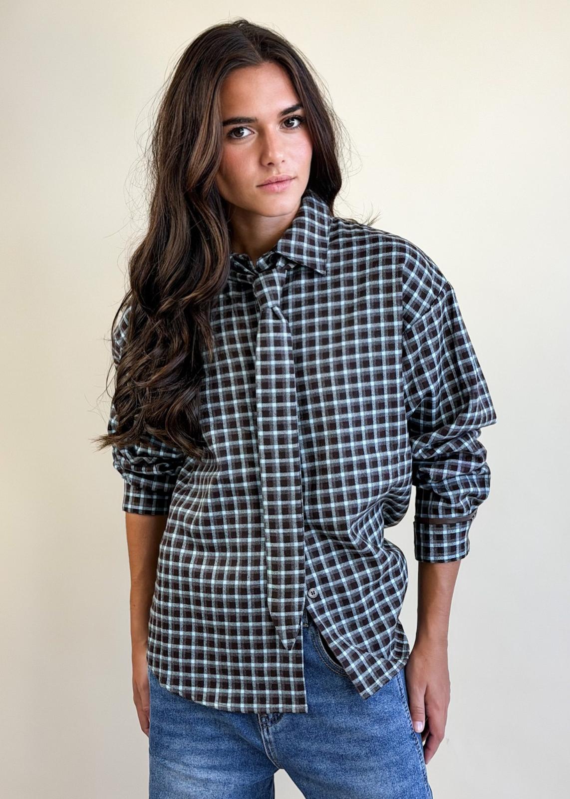 Chemise Jolene Choco Bleu
