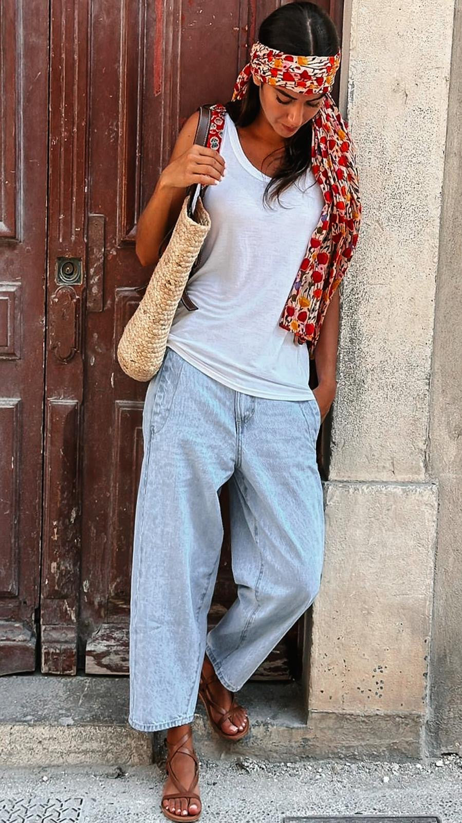 Jeans Oscar Bleu Stone