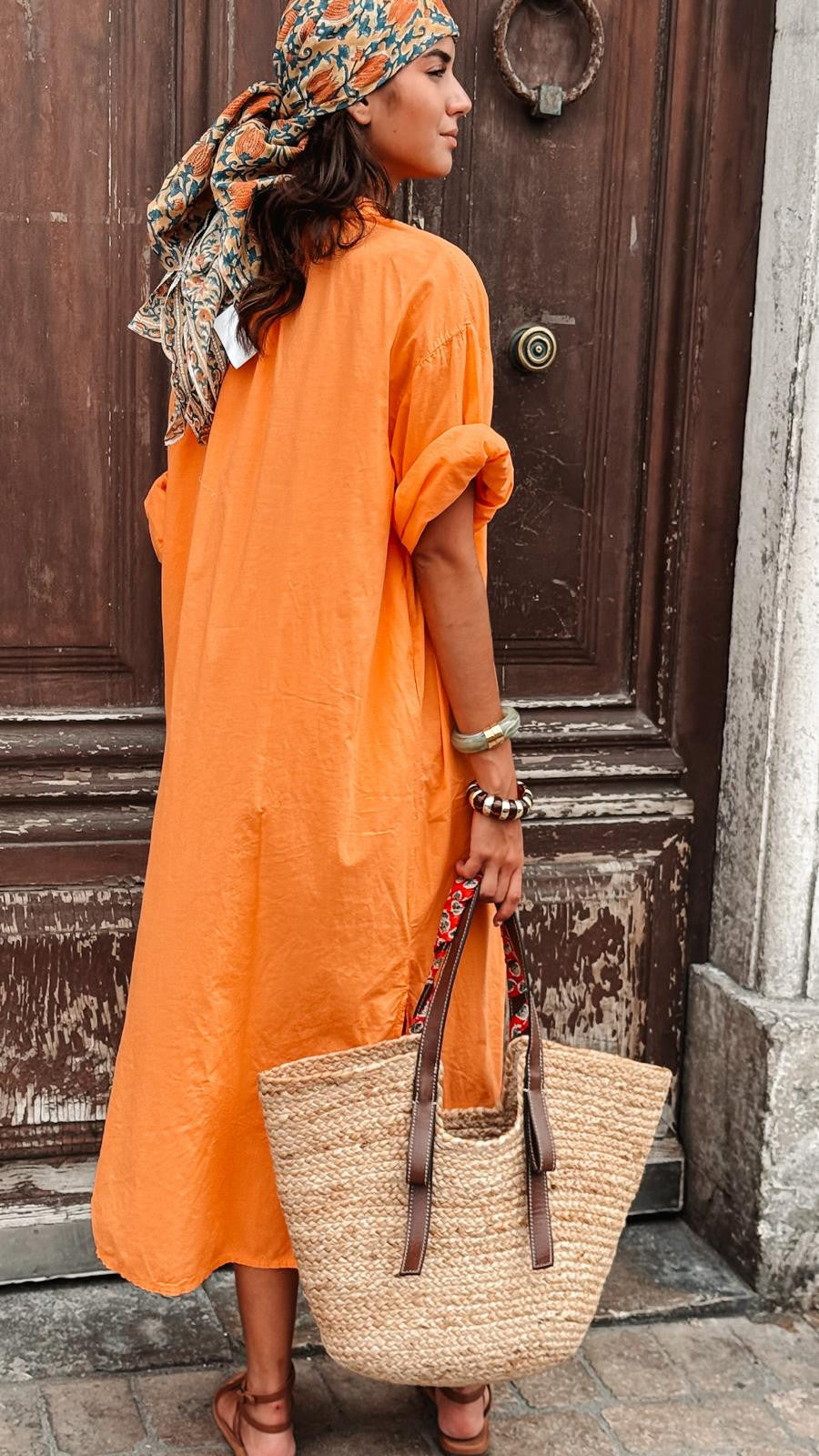 Robe Chemise Mirabella Orange