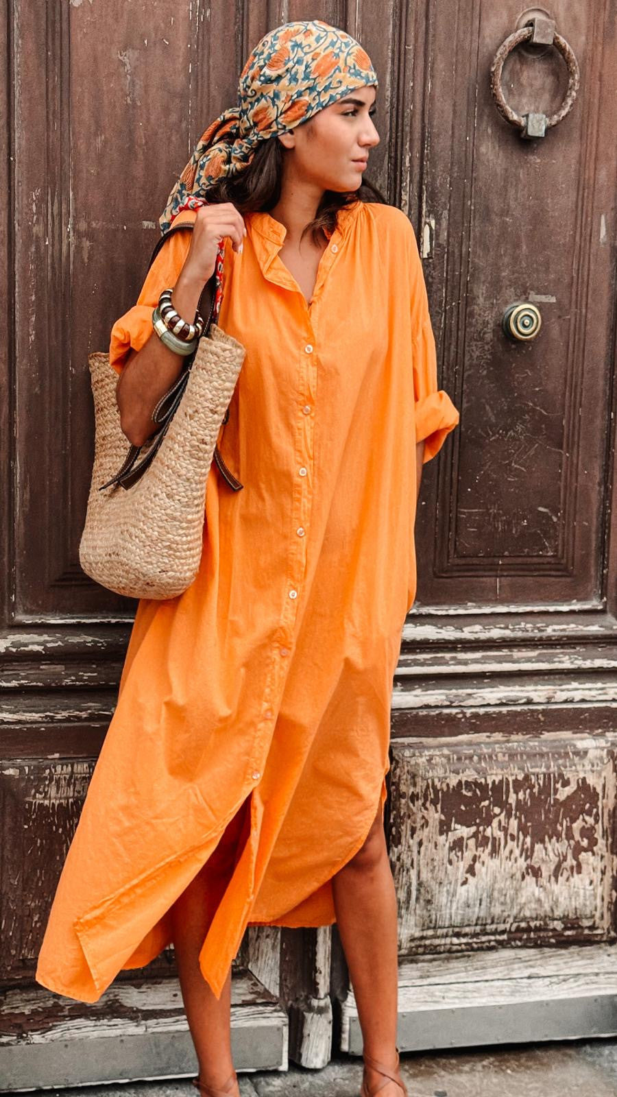 Robe Chemise Mirabella Orange