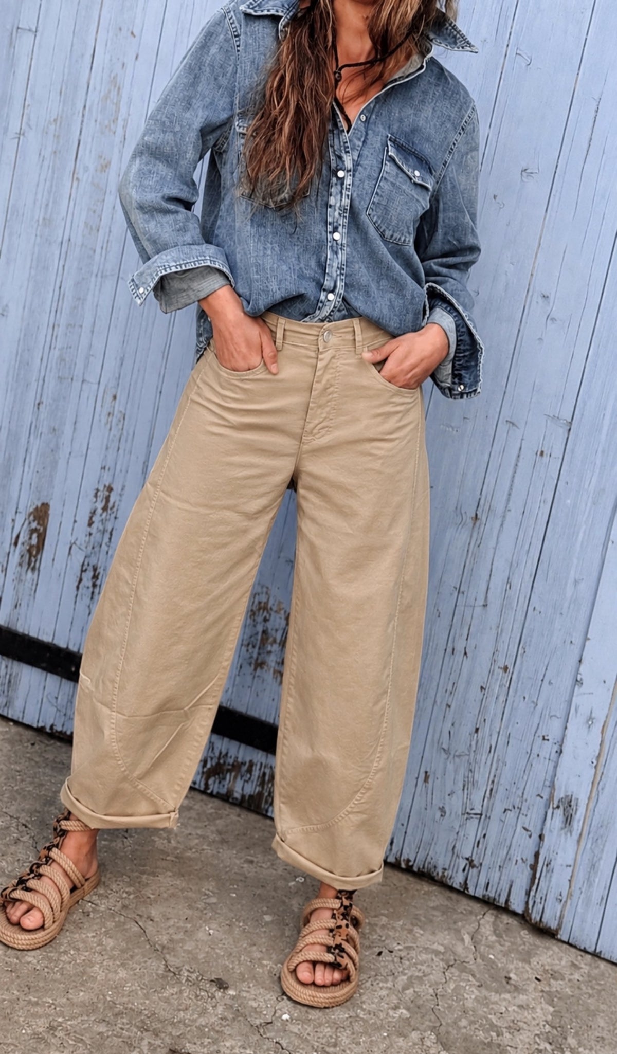 Pantalon Riko Cappuccino