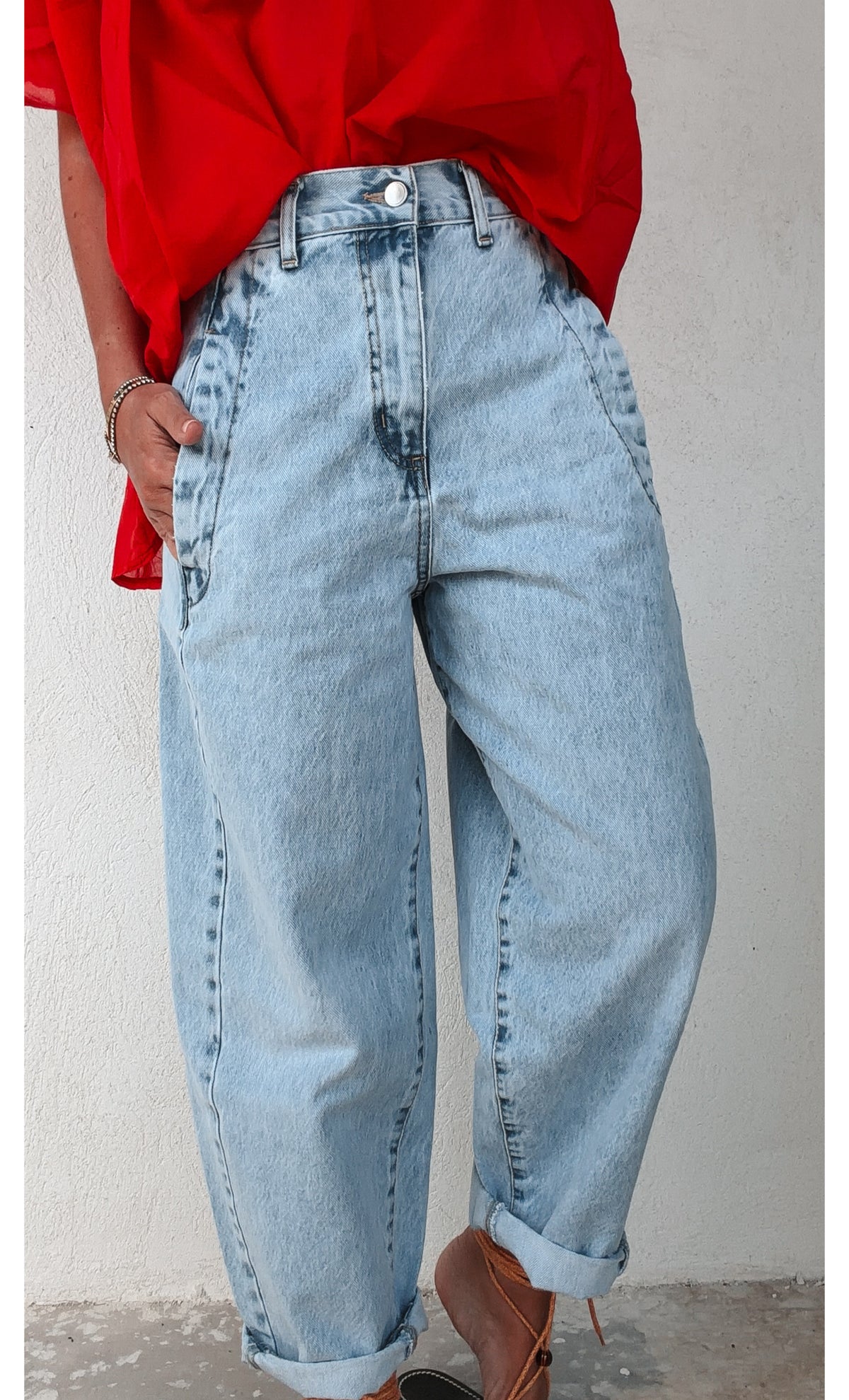 Jeans Oscar Bleu Stone