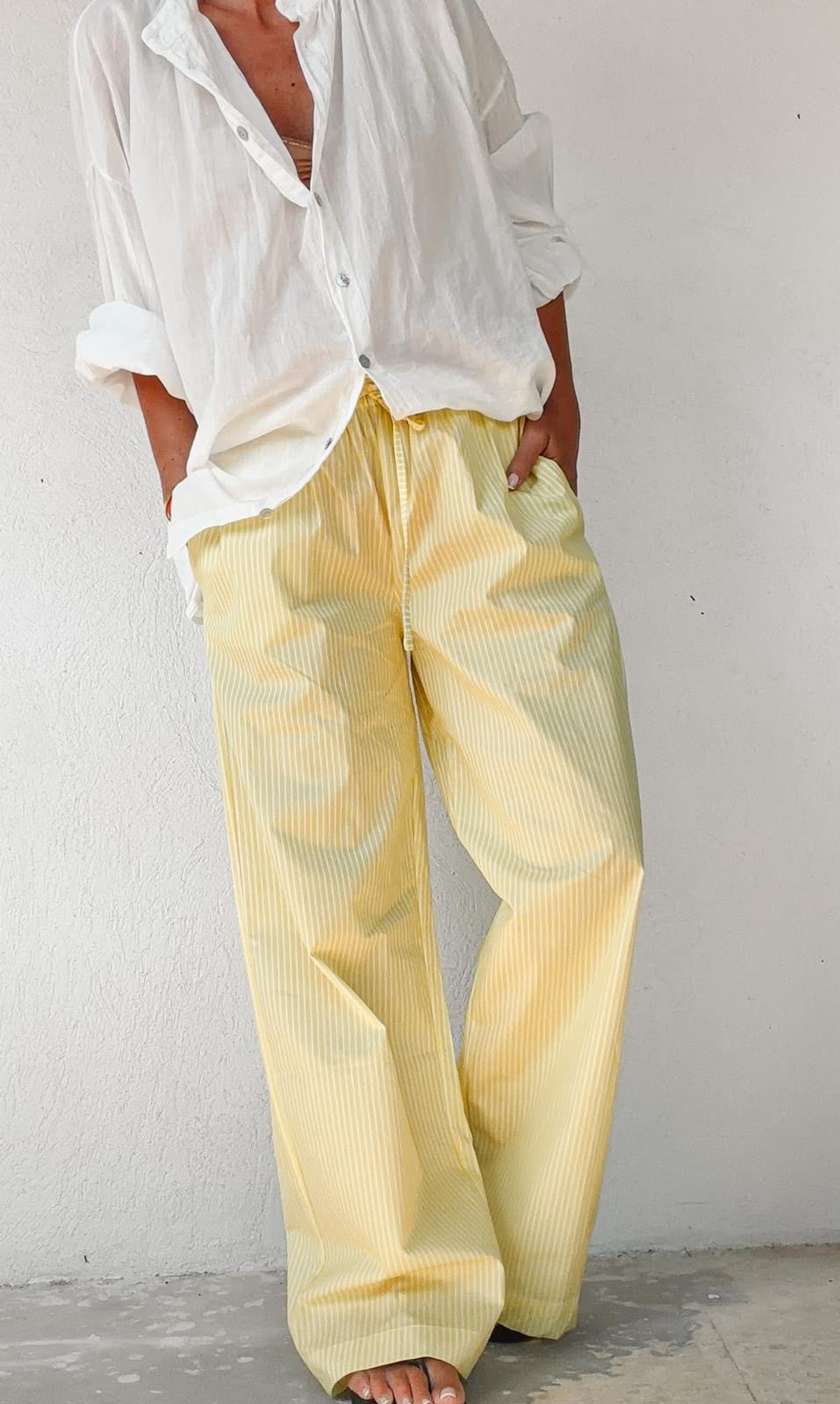 Pantalon Domingue Jaune