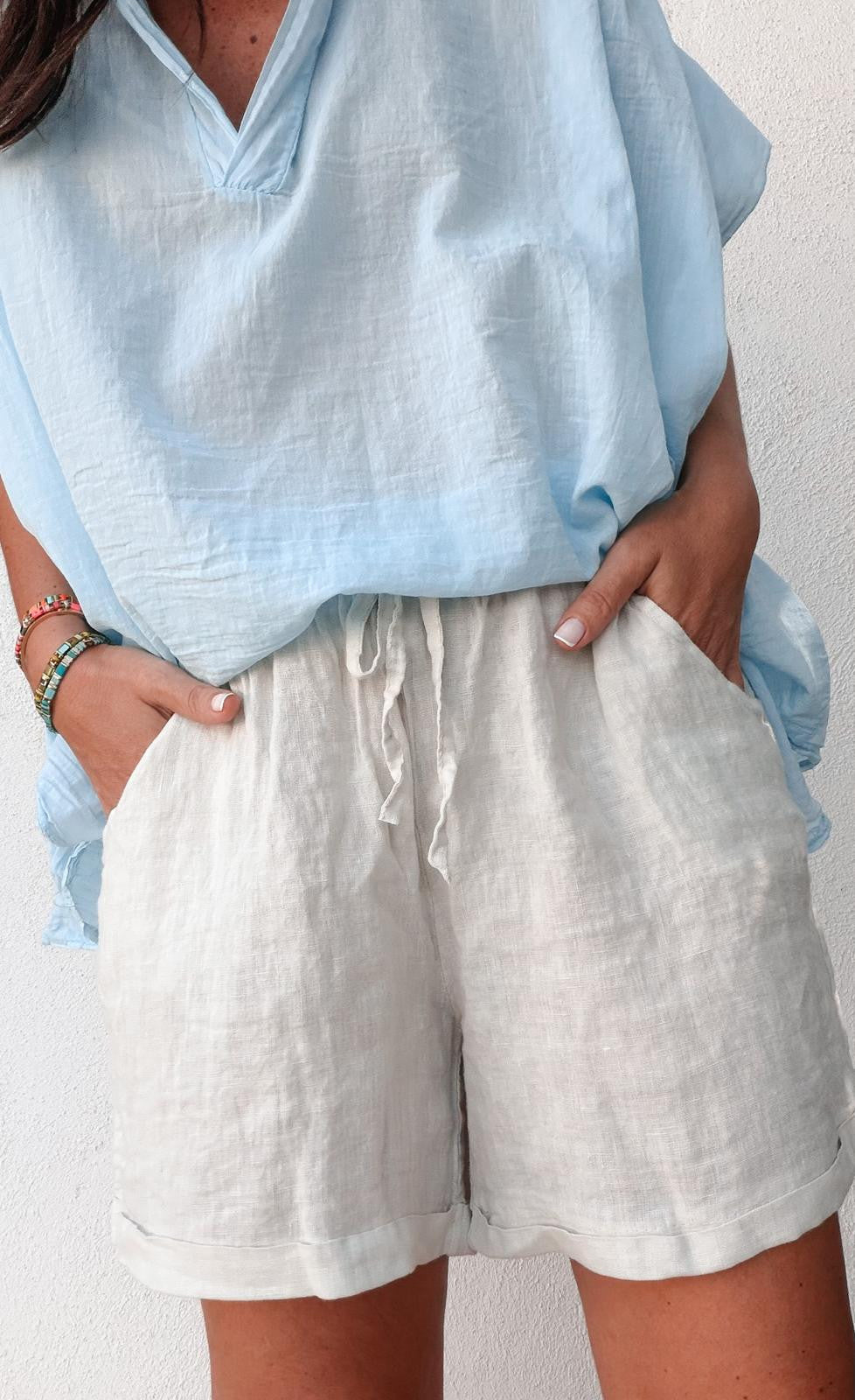 Short Lin Joe Naturel