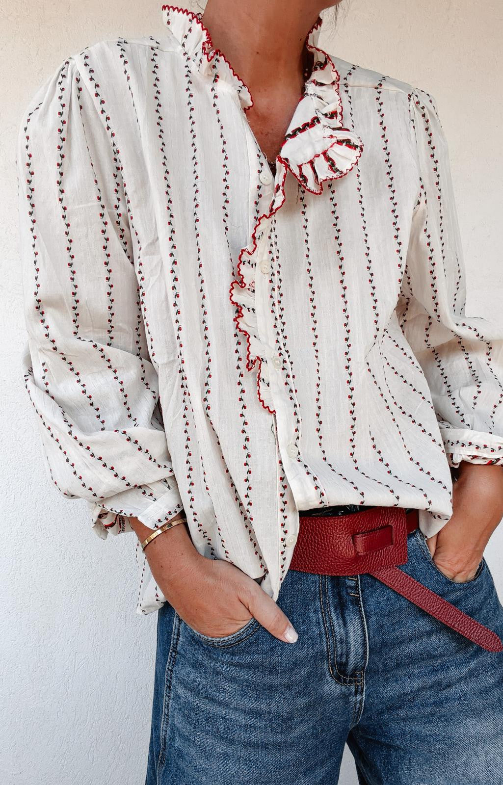 Chemise Juliette Ecru