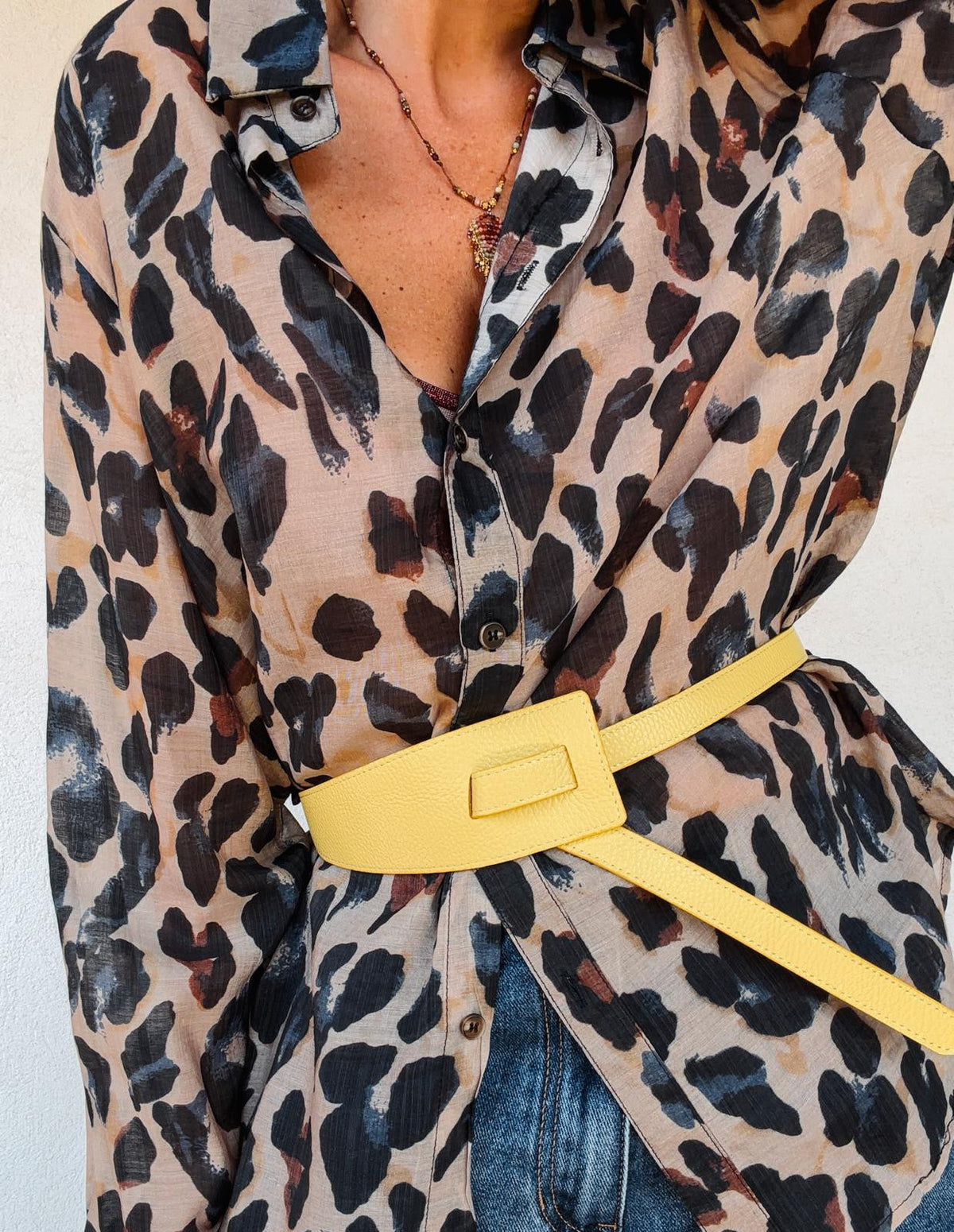 Ceinture Daytona Jaune