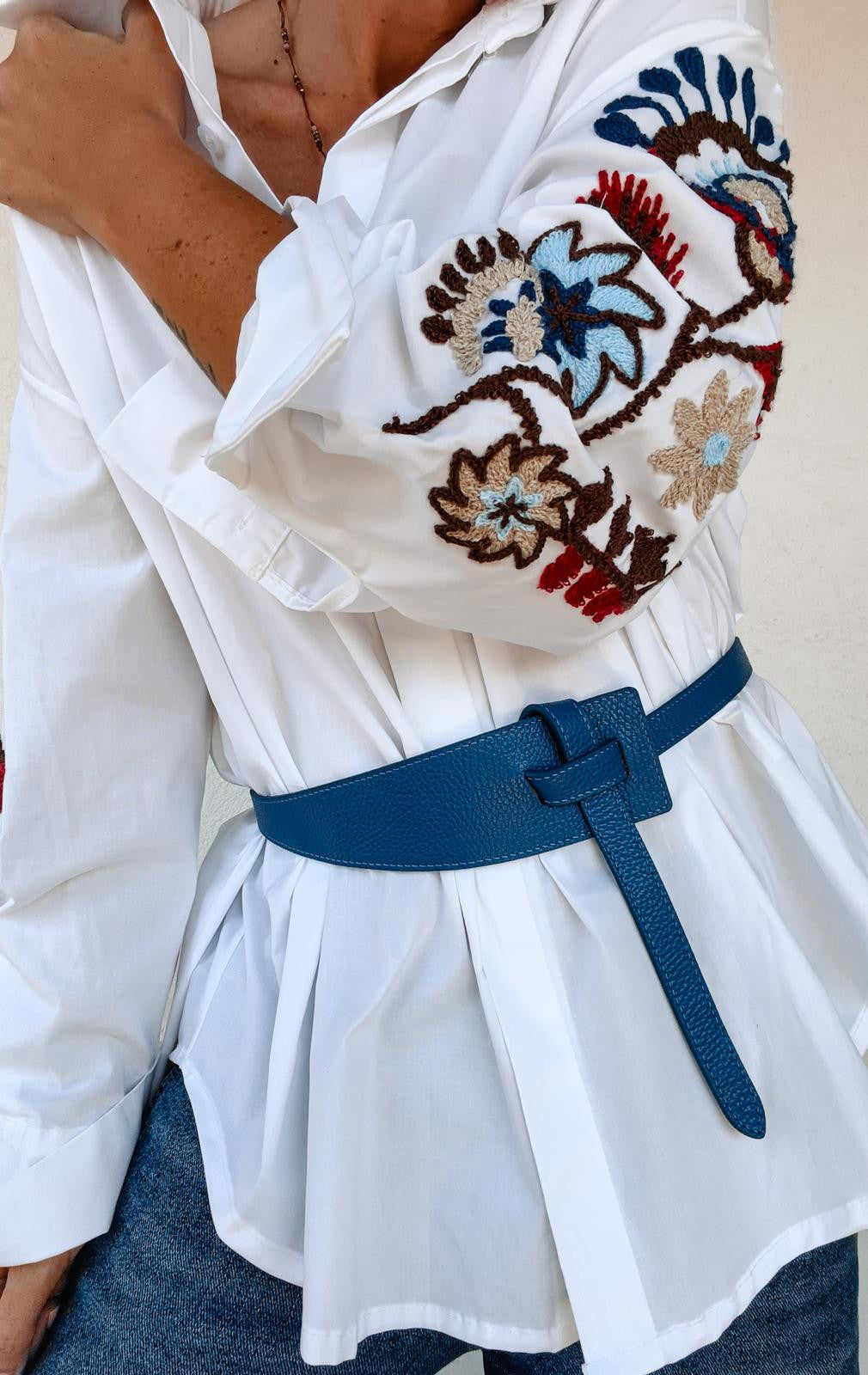 Ceinture Daytona Bleu Roi