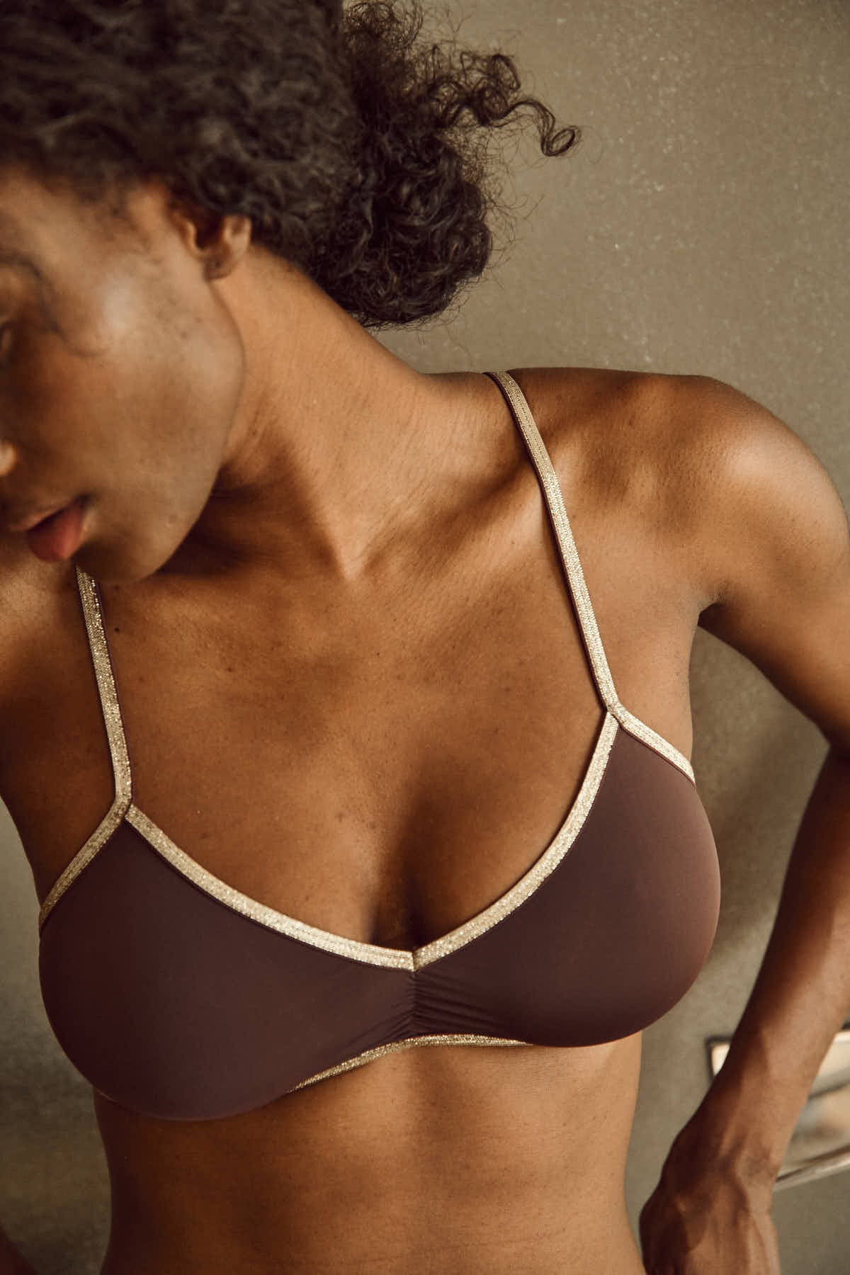 Brassière Georgia Chocolat