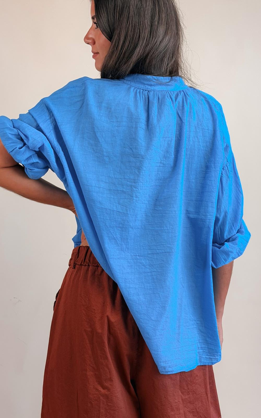 Chemise Mirabella Bleu Egée
