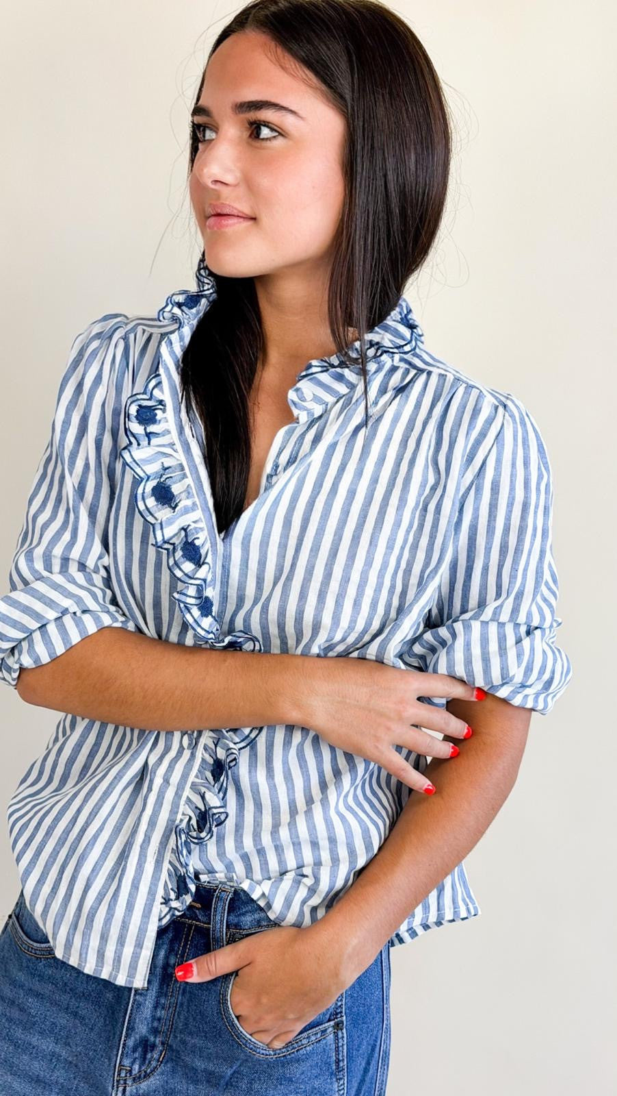 Chemise Alma Bleu