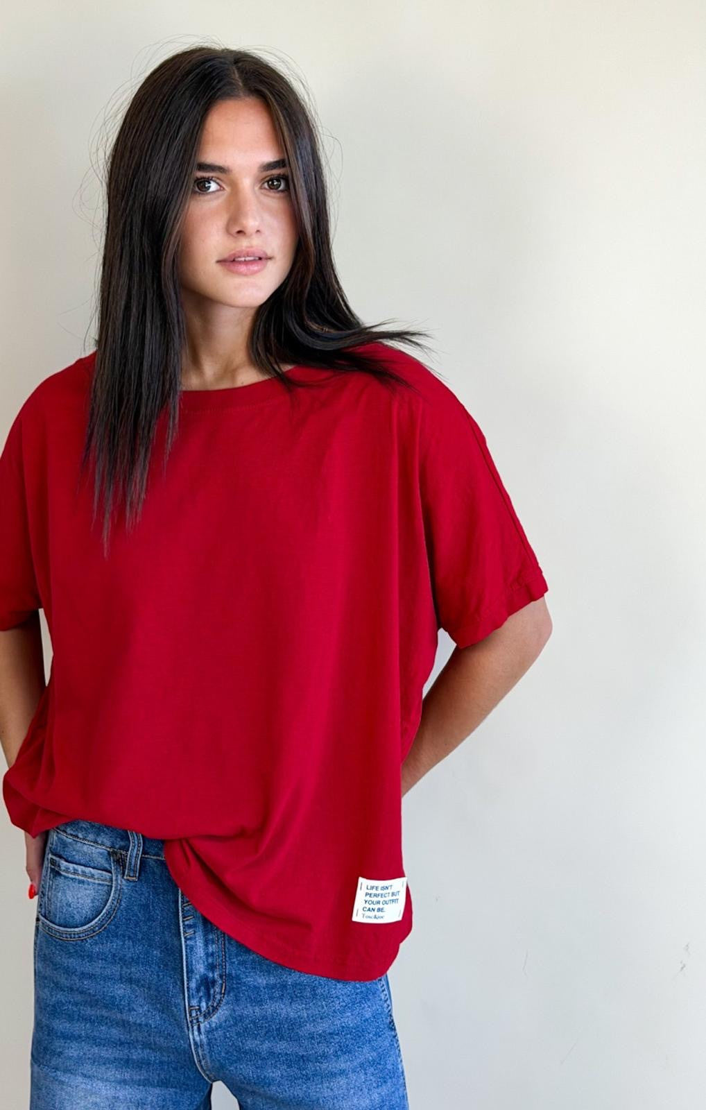 Top Madonne Rouge