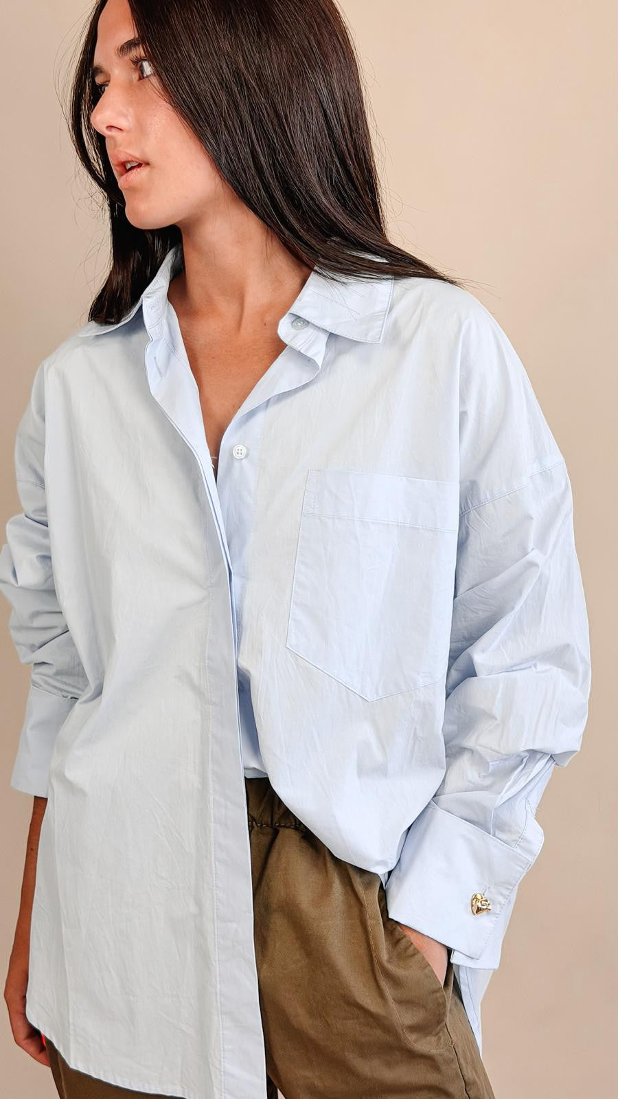Chemise Célestine Bleu