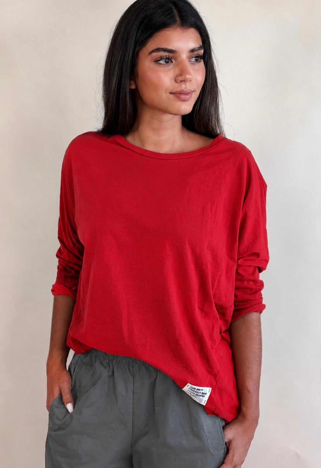 Top Loïs Rouge