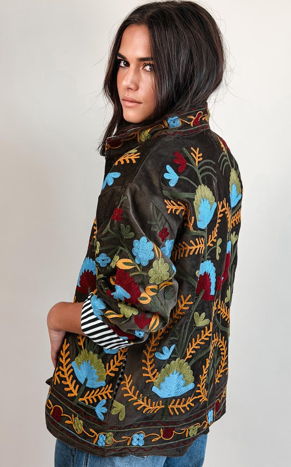 Veste Suzani Coffee