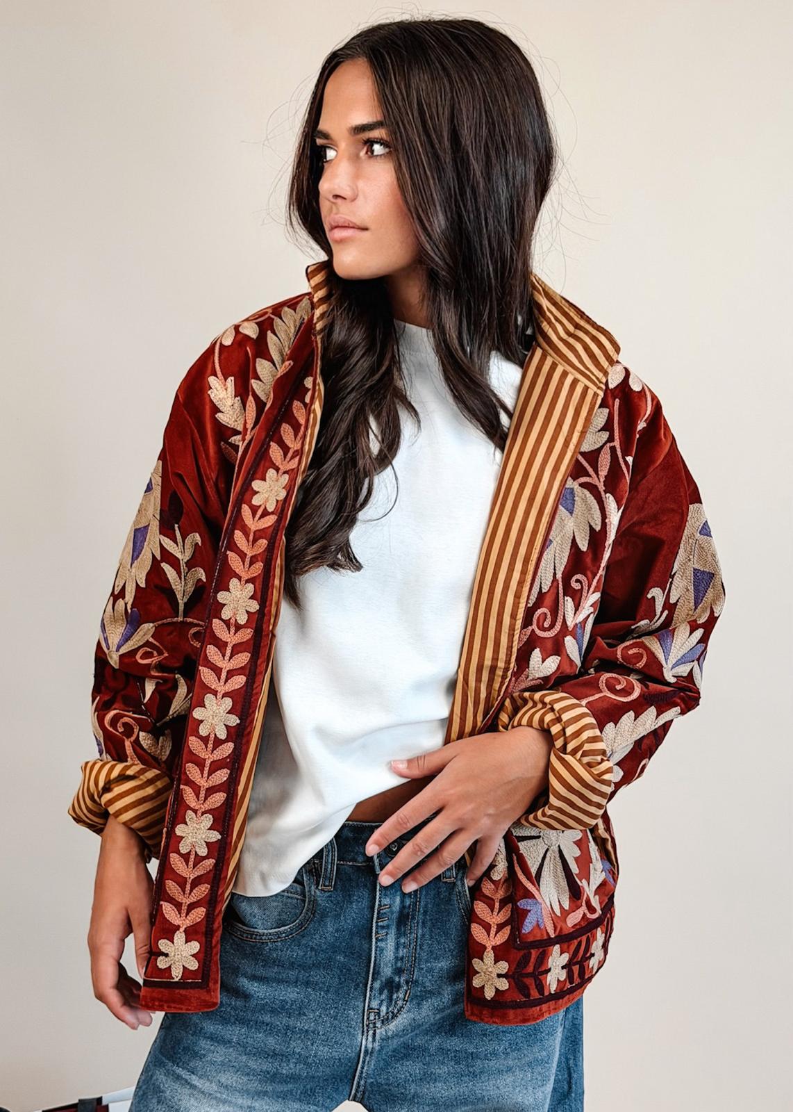 Veste Suzani Chestnut