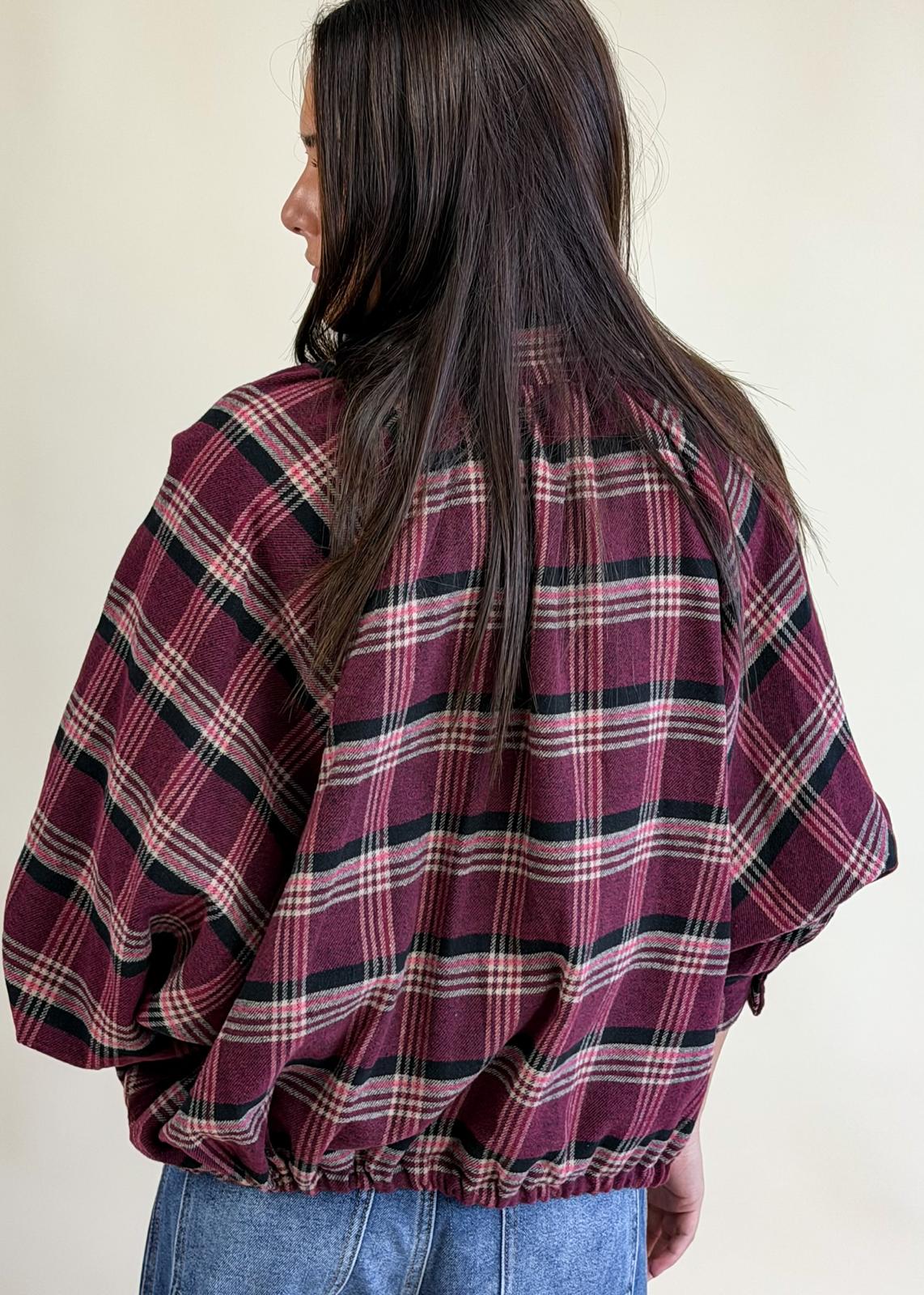 Chemise Kendall Burgundy