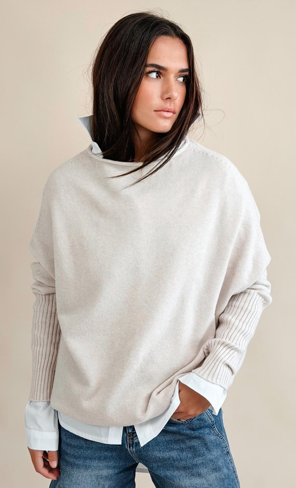 Pull Thibault Beige