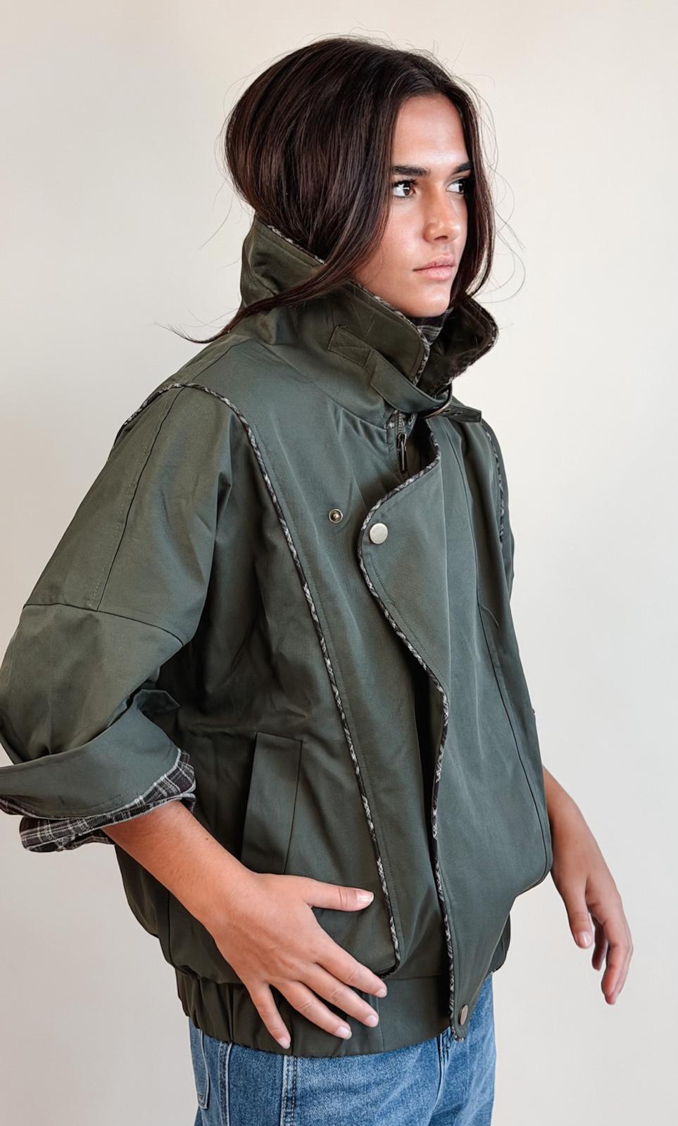Blouson Asting Kaki