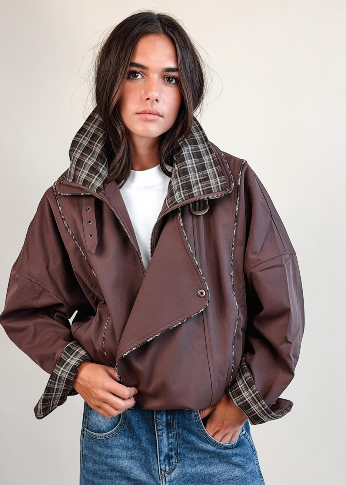 Blouson Asting Burgundy