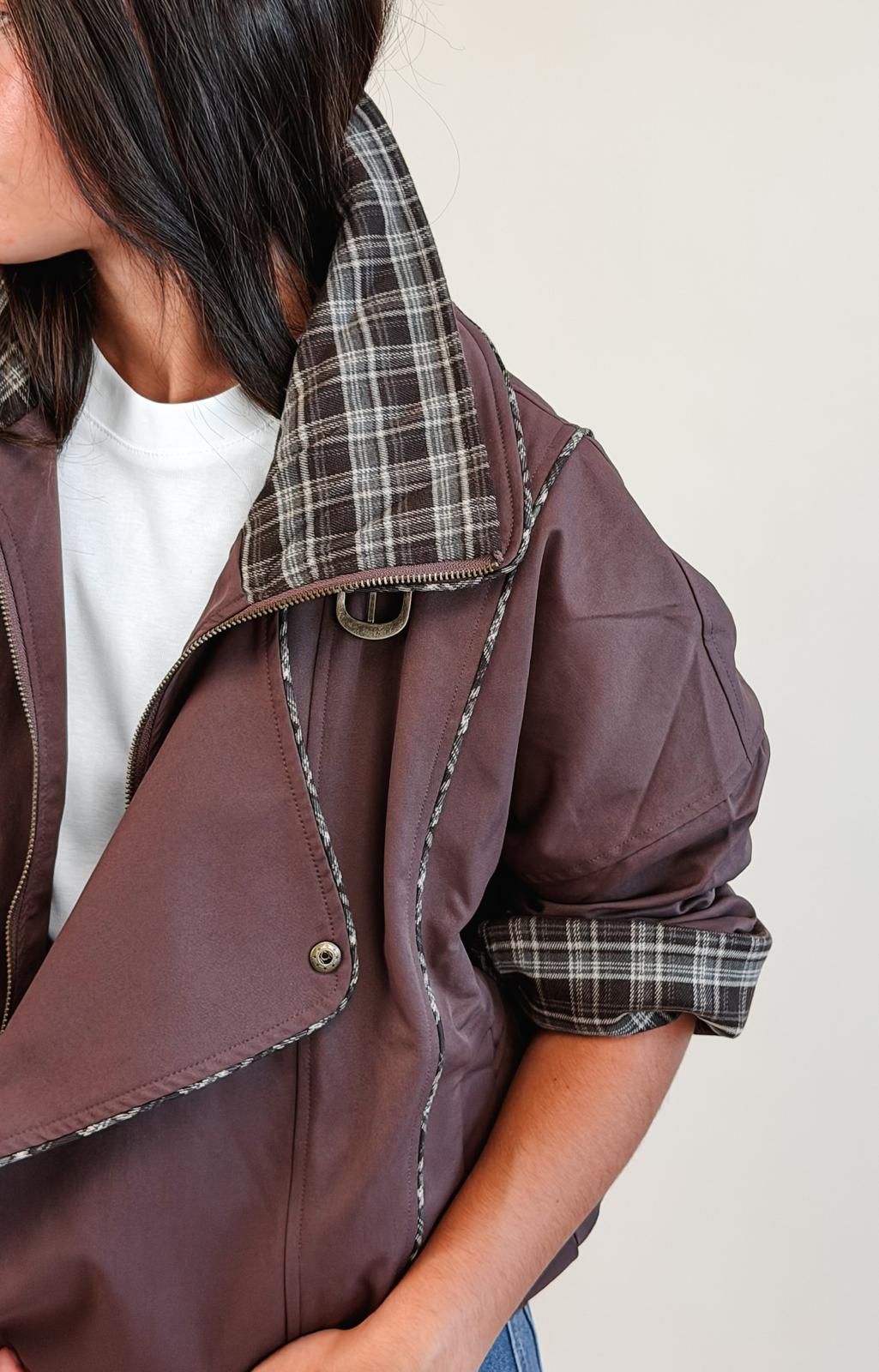Blouson Asting Burgundy