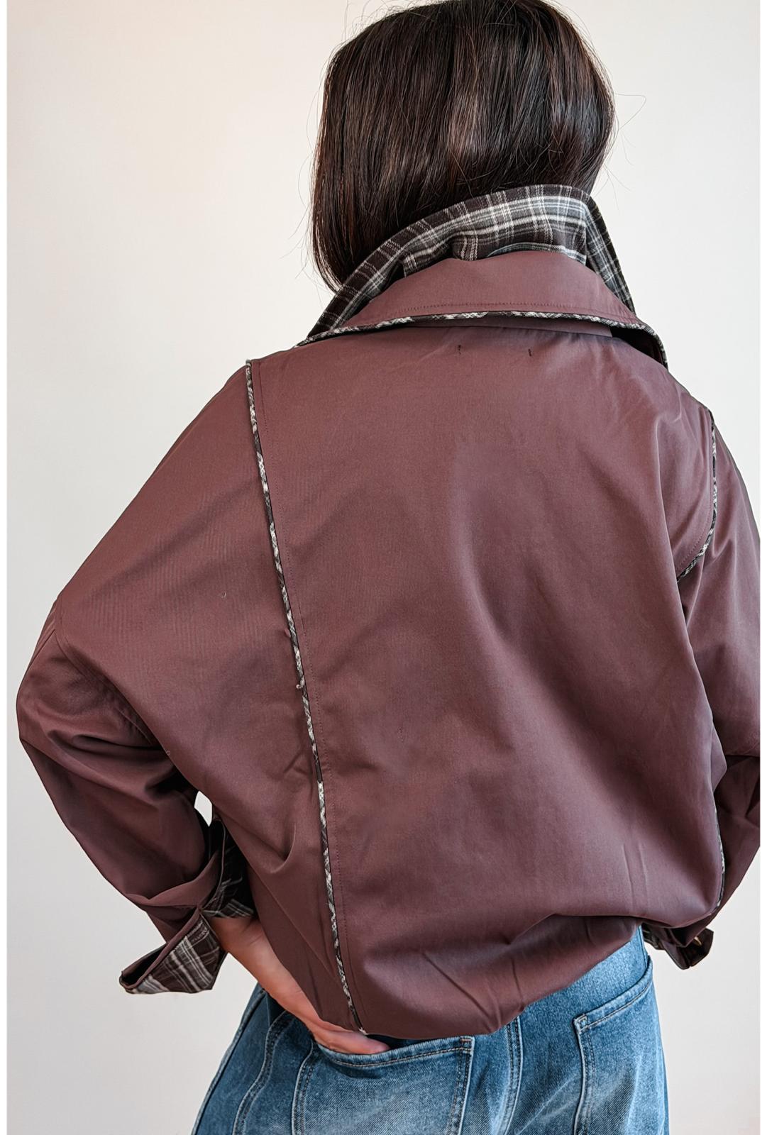 Blouson Asting Burgundy