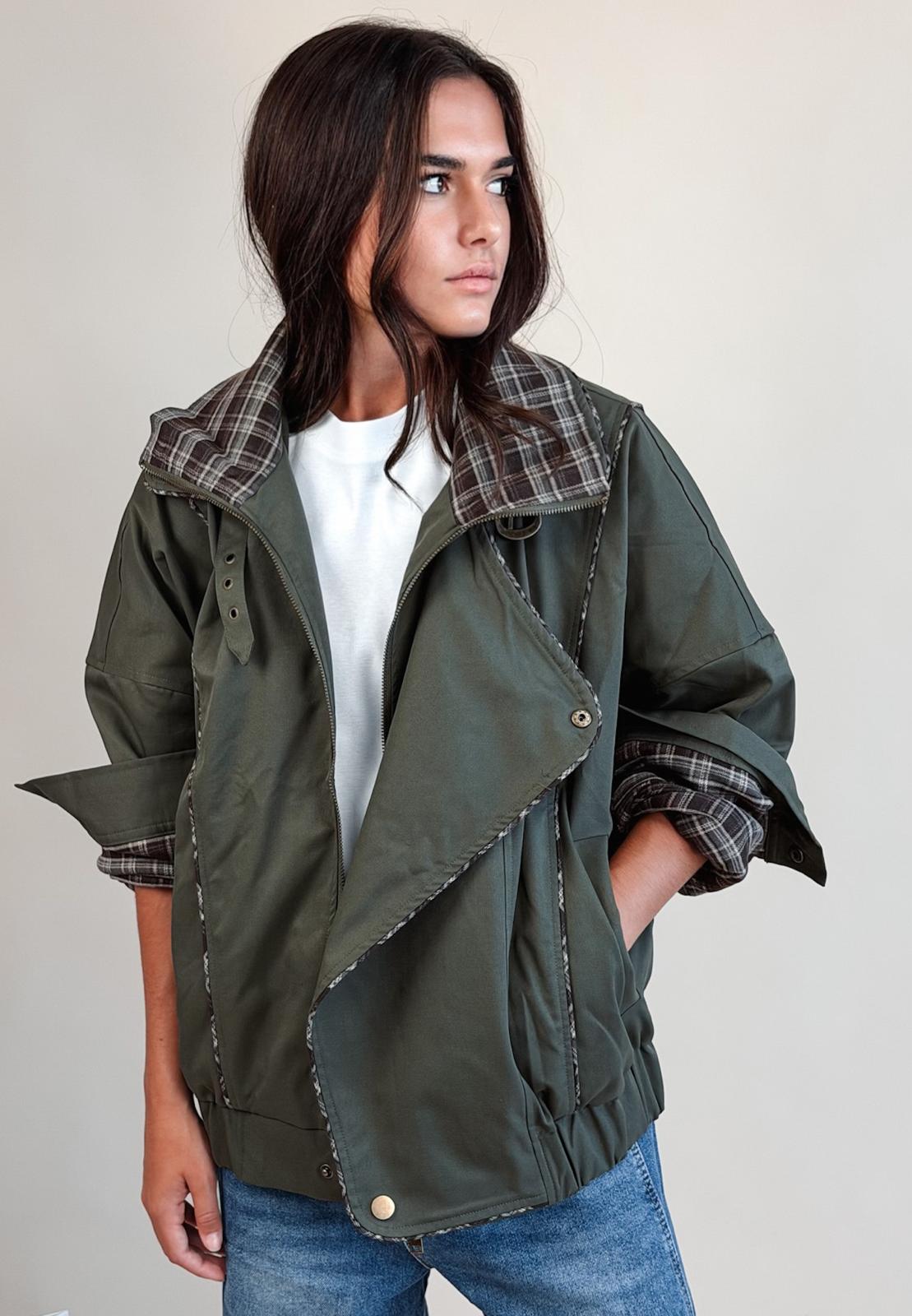 Blouson Asting Kaki