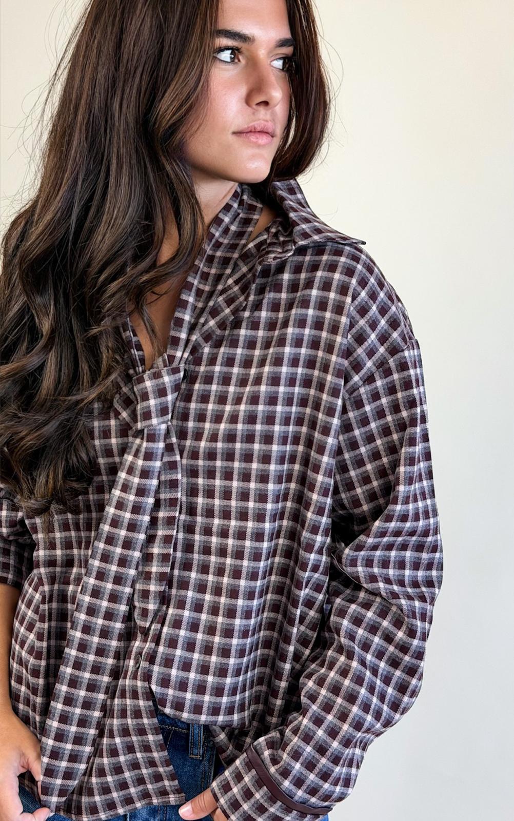 Chemise Jolene Burgundy