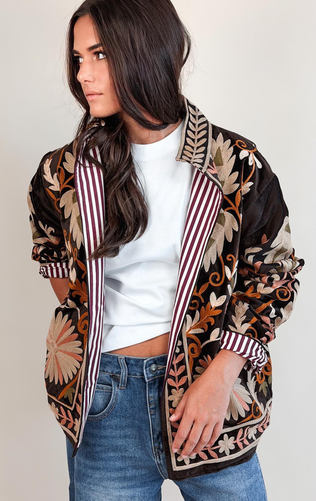 Veste Suzani Choco
