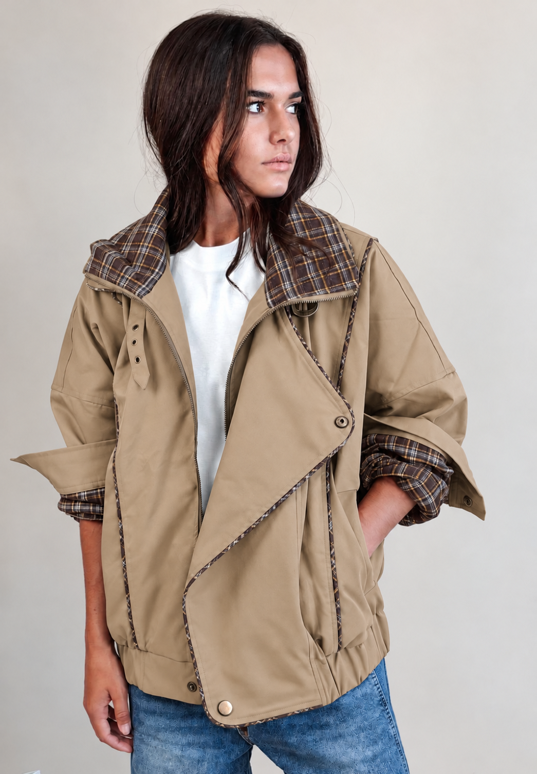 Blouson Asting Camel
